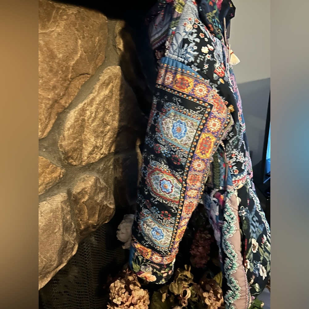 Johnny Was Reversible Oversized Multicolored Hood… - image 7